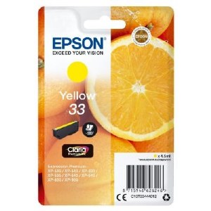 Epson 33 Yellow
