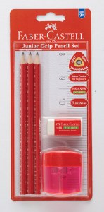 Faber Junior Grip Pencil Set