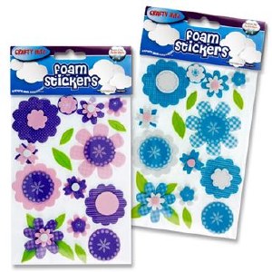 Foam Stickers 3D Flowers