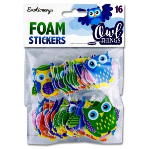 Foam Stickers - Owl Things