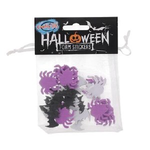 Halloween Foam Spiders/Bats