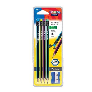 Hexagonal Pencil Student 4Pk