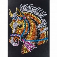 Sequin Art Horse