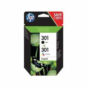 HP 301 Blk &amp; 301 Colour