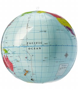 Inflatable World Globe!