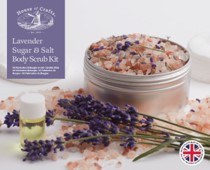 Lavender, Sugar Body Scrub Kit