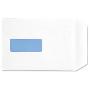 C5 White Envelopes P/S x500 W