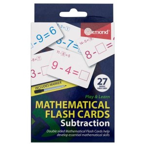 Ormond Math FlashCard Subtract
