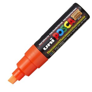 Posca ChiselTip 8.0mm Orange