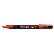 Posca Bullet Tip 0.9mm Red