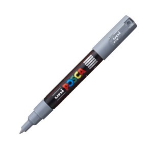 Posca Bullet Tip 0.7mm Grey