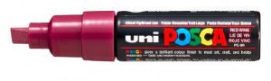 Posca Chisel Tip 8.0m Red Wine