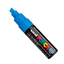 Posca Chisel Tip 8.0mm L Blue