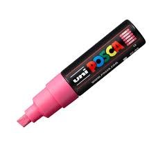 Posca Chisel Tip 8.0mm Pink