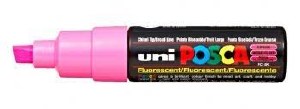 Posca ChiselTip 8.0mm Flo Pink