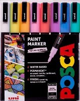 Posca 3M Fine PastelBullet 8pk