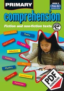 Primary Comprehension Book E