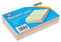 Record Cards 6x4 Coloured