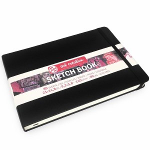 RT 21x15cm Sketchbook Black