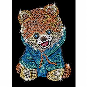 Sequin Art- Teddy Bear Dog