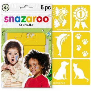 Snazaroo 6 Face Paint Stencils