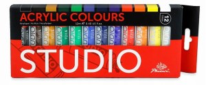 Studio Acrylics Colour 12pk