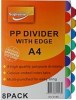 Dividers A4 Polypropylene 8 Pk