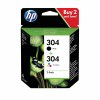 HP 304 2 Pack Black&Colour