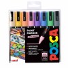 Posca PC-5mm Pastel Col 8pk