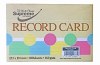Record Cards 6 X 4 Coloured