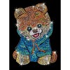 Sequin Art- Teddy Bear Dog