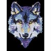 Sequin Art- Wolf