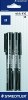 Staedtler Stick Pen Pk 6 Black