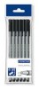 Triplus Fineliner Black 6 Pack