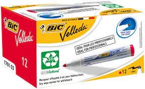 BICWhiteboard Red Bullet Box