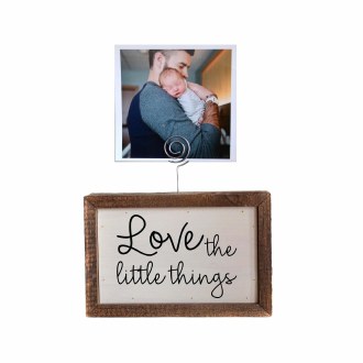 6x4 Love the Little Things Picture Block