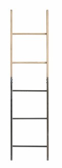 Wood & Metal Ladder