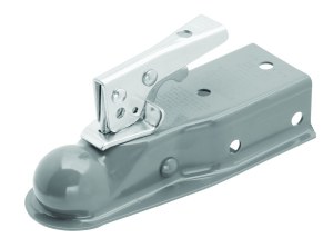 Straight Channel Coupler 1-7/8" Ball 3" Wide