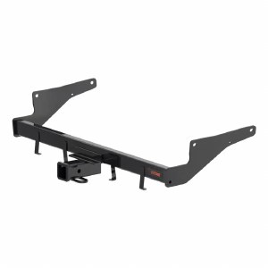 Class 3 custom-fit trailer hitch for Mazda CX-5 with 2-inch receiver, concealed design, corrosion-resistant finish, and installation hardware included.