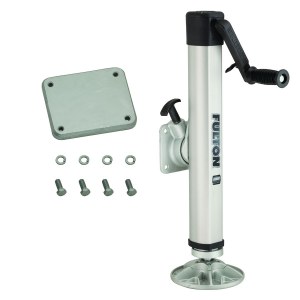 F2 Jack, 2,000 lbs.. Swivel w/Foot Plate, Weld-On