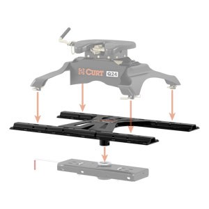 B&amp;W Turnoverball X5 Gooseneck Adapter Plate