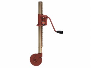 Heavy Duty Jack, A-Frame Weld-On/Bolt-On Bracket, Heavy-Duty 21" Long 1,200lb. Rack &amp; Post, Steel Wheel