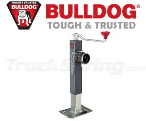 Topwind Square Jack 8,000 lbs. 10" Travel, Fixed Leg w/Male Mount