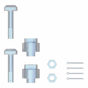 Replacement 5th Wheel Puck System Anchors for Ram - front
