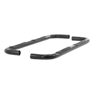 Black 3&quot; Round Side Bars - Jeep Grand Cherokee