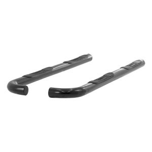 Black 3" Round Side Bar - Jeep Liberty