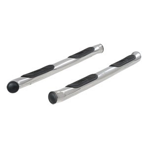 Stainless Steel 3" Round Side Bars - Jeep Liberty