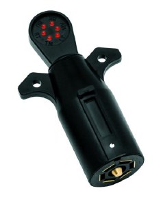 7-Way Flat Pin Car End Tester with LED Display