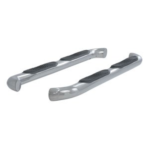 Stainless Steel 3&quot; Round Side Bars - Toyota Tacoma Extended Cab
