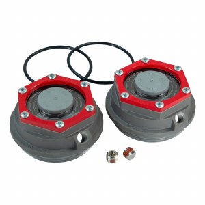Trailer Axle Threaded Dust Cap for 8,000-lb axles